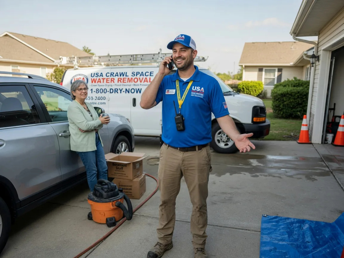 Crawl Space Water Removal Mcandrews, KY FAQs